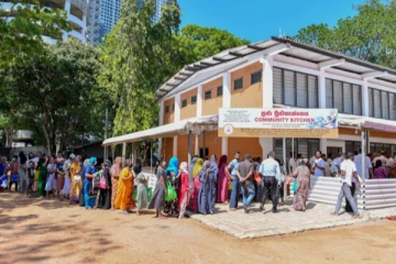 கொழும்பில் இலவச உணவு வழங்கும் சமையலறை