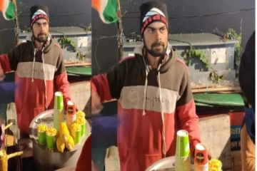 வீதிக்கு வந்த விராட்... தெருவோரத்தில் சோளக்கதிர் விற்கும் அதிர்ச்சி புகைப்படத்தால் ரசிகர்கள் ஷாக்..!