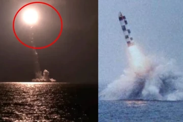 வெற்றியடைந்த ரஷ்யாவின் அதிபயங்கர புலாவா ஏவுகணை சோதனை: ஆதாரத்தை வெளியிட்ட ரஷ்யா