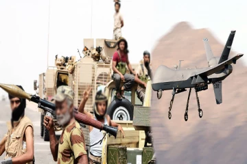 அமெரிக்காவின் ஆளில்லா விமானம் மீது தாக்குதல் நடாத்திய கிளர்ச்சியாளர்கள்