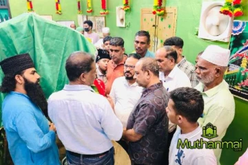 முஹ்யித்தீன் ஜும்ஆ பெரிய பள்ளிவாசல்! கொடியேற்ற விழாவில் கலந்துகொண்ட பிரதி அமைச்சர்