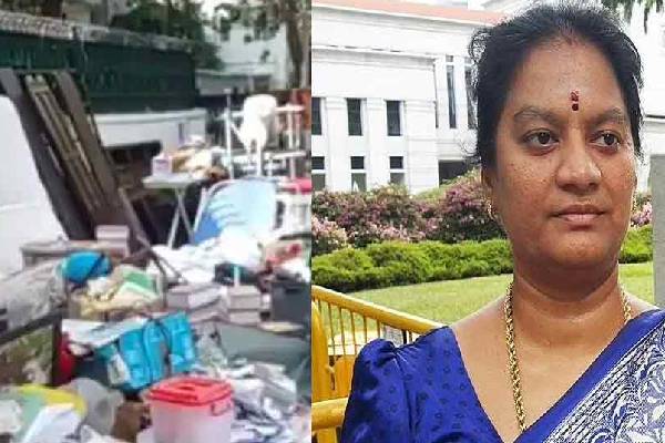 பங்களாவில் பார்ட்டி, தெருவில் வீசப்பட்ட பொருட்கள்..செய்தியாளர்களிடம் கதறிய சசிகலா புஷ்பா | Seal Sasikala Pushpa Government Residence பங்களாவில் பார்ட்டி, தெருவில் வீசப்பட்ட பொருட்கள்..செய்தியாளர்களிடம் கதறிய சசிகலா புஷ்பா | Seal Sasikala Pushpa Government Residence