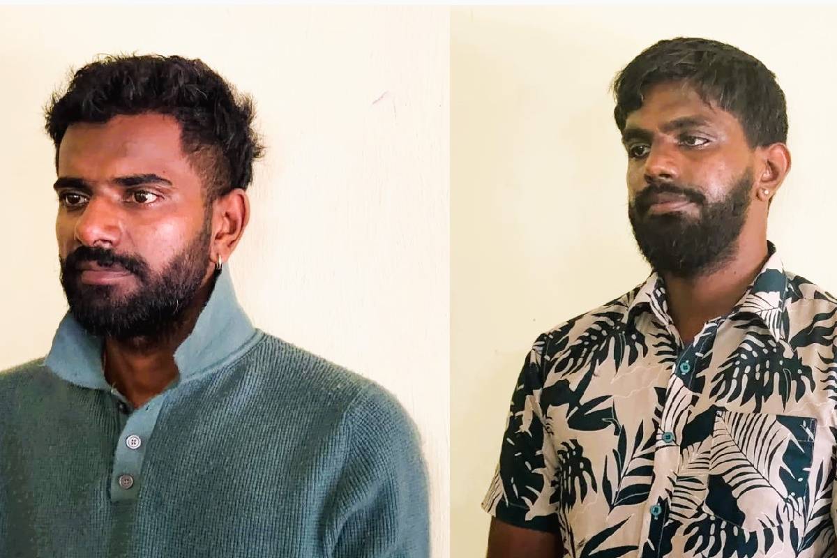தமிழகத்திற்குள் அத்துமீறி நுழைந்த இலங்கையர் இருவர் கைது | Tamil Nadu Police Arrest Two Sri Lankan Trespasser தமிழகத்திற்குள் அத்துமீறி நுழைந்த இலங்கையர் இருவர் கைது | Tamil Nadu Police Arrest Two Sri Lankan Trespasser