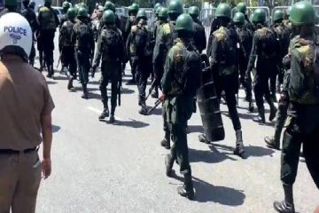 கோட்டையில் குவிக்கப்பட்ட இராணுவத்தால் பரபரப்பில் கொழும்பு;தேரர் உட்பட இருவர் கைது!