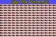 Optical illusion: படத்தில் 'Met' என்ற சொற்களில் ஒரு எழுத்து வித்தியாசத்தில் 'Mat' எங்கே உள்ளது?