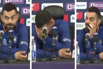எது ரோஹித்தை நீக்கனுமா - ஆவேசத்தில் செய்தியாளர்களை சரமாரியாக திட்டிய விராட் கோலி! வைரலாகும் வீடியோ