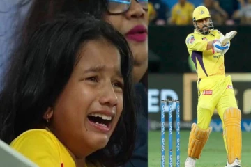 சிஎஸ்கே வெற்றி பெற்றதை கண்டு கண்ணீர் விட்ட சிறுமி - பரிசு கொடுத்து தேற்றிய தோனி