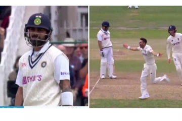 கோஹ்லியை அசால்ட்டாக தட்டி தூக்கிய ஆண்டர்சன்! முதல் பந்திலே டக் அவுட் ஆக்கி வெளியேறும் வீடியோ