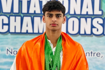 மாதவனின் மகன் வெளிநாட்டில் நீச்சல் போட்டியில் செய்த சாதனை! குவியும் வாழ்த்து