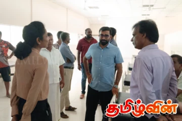 தர்மபுரம் பிரதேச வைத்தியசாலைக்கு இளங்குமரன் எம்.பி திடீர் விஜயம்