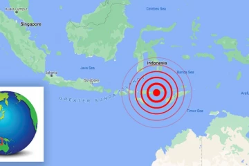 ඉන්දුනීසියානු මුහුදේ ප්‍රබල භුකම්පනයක්.