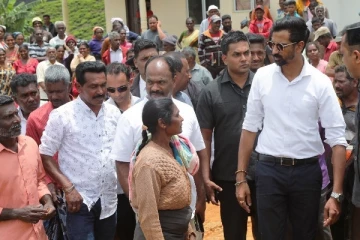 தோட்டப்பகுதிகளுக்கு விசேட கள விஜயத்தை மேற்கொண்ட ஜீவன் தொண்டமான்