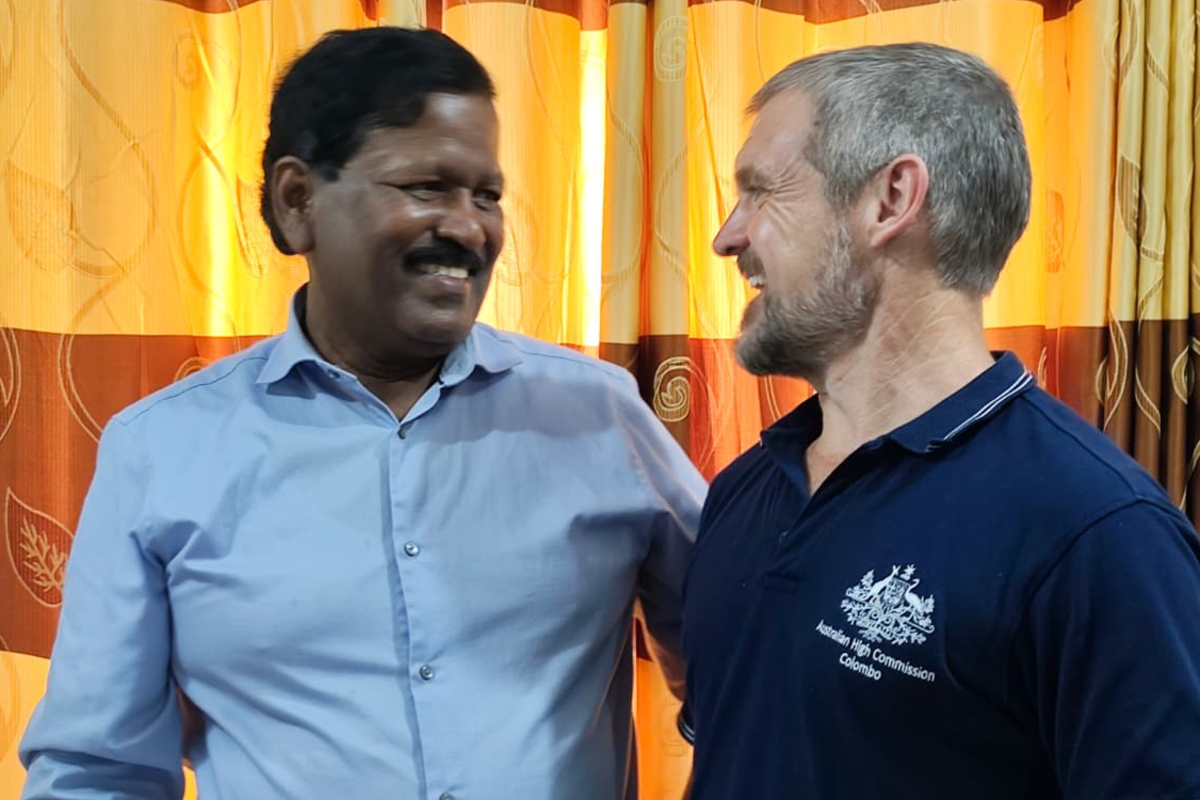 இலங்கைக்கான அவுஸ்ரேலிய உயர்ஸ்தானிகர் மற்றும் ரவிகரன் எம்.பிக்கும் இடையில் சந்திப்பு | Meet Australian High Commissioner Ravikaran Mp