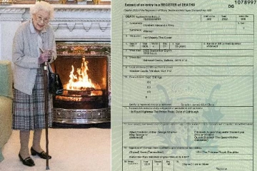 ராணி எலிசபெத்தின் இறப்புச் சான்றிதழ் வெளியீடு: இறுதி நிமிடங்களில் உடனிருந்த இளவரசி அன்னே நெகிழ்ச்சி