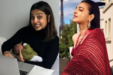 திருமணமாகி 12 ஆண்டுகளுக்கு பின் குழந்தை பெற்ற ரஜினி பட நடிகை ராதிகா.. வைரலாகும் புகைப்படம்..