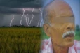 வயலில் உழுது கொண்டிருந்த விவசாயி மின்னல் தாக்கி உயிரிழப்பு