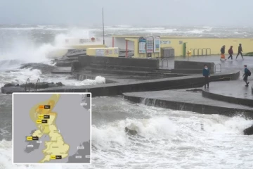 பிரித்தானியா, அயர்லாந்தை தாக்கிய புயல் ஏமி: லட்சக்கணக்கான மக்கள் இருளில் தவிப்பு