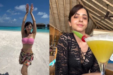 மாலத்தீவில் டூபீஸில் ஜாலி பண்ணும் நடிகை வேதிகா..வீடியோ..