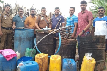 யாழில் இரகசியமான முறையில் கசிப்பு உற்பத்தியில் ஈடுபட்டவர் கைது!