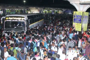 திடீரென பேருந்தை சிறைப்பிடித்த மக்கள் - கோயம்பேட்டில் பரபரப்பு