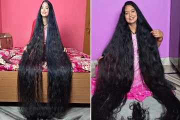 World’s Longest Hair: 8 அடி 10 அங்குல கூந்தல்… உலக சாதனை படைத்த இந்தியப் பெண்!