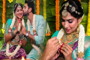 லப்பர் பந்து பட நடிகை வீட்டில் விஷேசம்- புதுதாலியுடன் எப்படி இருக்காரு பாருங்க