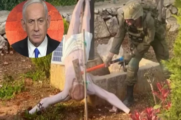 இயேசு கிறிஸ்து சிலையை அடித்து உடைத்த இஸ்ரேல் ராணுவ வீரர் : நெதன்யாகு கண்டனம்