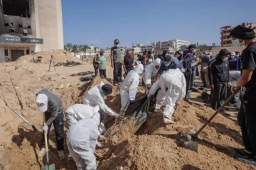 நாசர் மருத்துவமனைக்குள் 50 உடல்கள்; பரபரப்பை ஏற்படுத்திய தகவல்