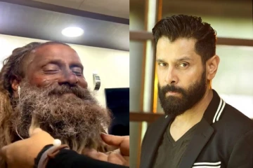 முகத்தில் காயம், வீக்கங்களுடன் இருக்கும் விக்ரம்.. ஷாக்காகும் ரசிகர்கள்! - இதோ வீடியோ