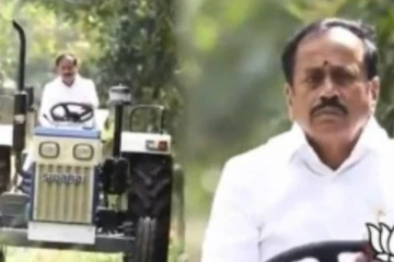 முதல்வன் பட பாணியில் ஒருநாள் விவசாயியாக மாறிய ஹெச்.ராஜா