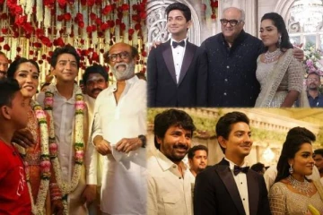 ரஜினி, போனி கபூர், சூர்யா, சிவகார்த்திகேயன் என கலந்துகொண்ட தயாரிப்பாளர் அன்பு செழியன் மகள் திருமணம்- இதோ புகைப்படங்கள்