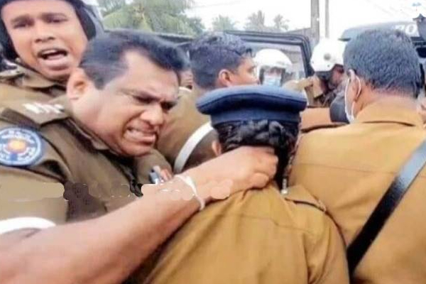 பெண் அதிகாரியின் கழுத்தை பிடித்த உயர் பொலிஸ் அதிகாரிக்கு ஆப்பு! | Colombo Senior Officer Holding Female Police