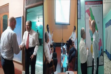 குகதாசன் எம்.பி யை சந்தித்த அவுஸ்திரேலிய தூதுவர் தலைமையிலான குழு