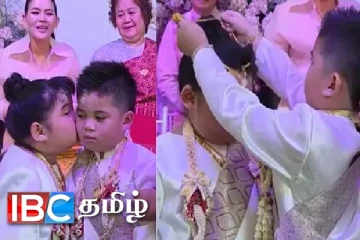 நான்கு வயதான இரட்டையர்களுக்கு திருமணம்: வெளிநாடொன்றில் விநோதம் : வைரலாகும் காணொளி