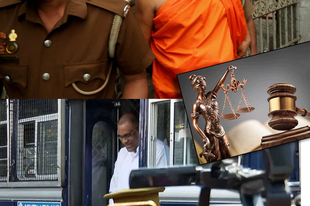 மீண்டும் நீதிமன்றில் முன்னிலையான ஞானசார தேரர்!