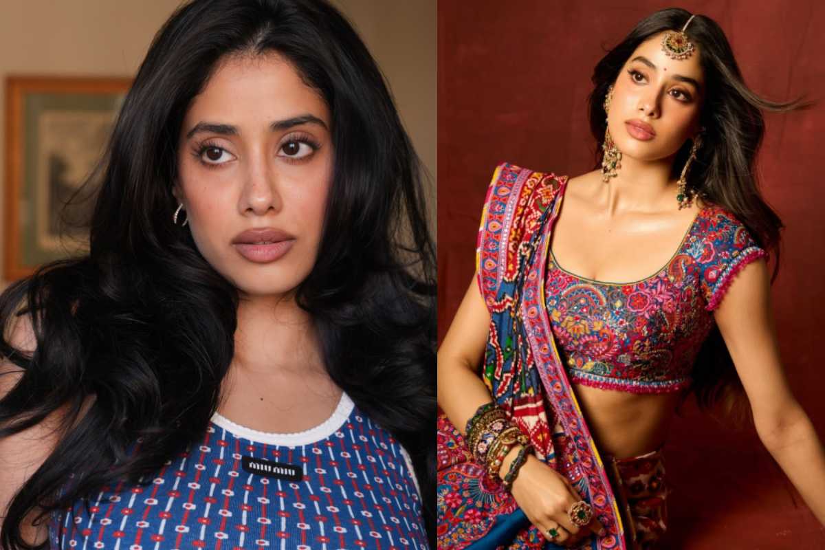 ஜான்வி கபூரின் சிகப்புநிற கிளாமர் போட்டோஸ்.. | Janhvi Kapoor Karan Johar Show In Red Glam Dress