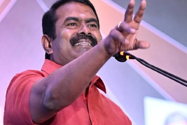 கரூர் சம்பவத்திற்கு விஜய்தான் காரணம்; பாஜகவிடம் சிக்கிட்டாரு - பல்டி அடித்த சீமான் | Vijay Is Responsible For Karur Death Says Seeman கரூர் சம்பவத்திற்கு விஜய்தான் காரணம்; பாஜகவிடம் சிக்கிட்டாரு - பல்டி அடித்த சீமான் | Vijay Is Responsible For Karur Death Says Seeman