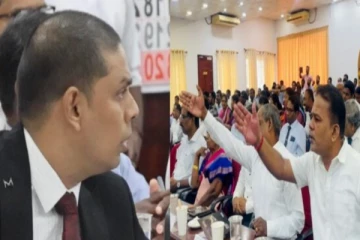 யாழ் மாவட்ட ஒருங்கிணைப்புக் குழுக் கூட்டத்தில் வாக்குவாதம் ; ஊழல் பேர்வழிகள் சபையில் குழப்பம்