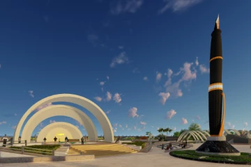 பிரம்மாண்ட பேனா..  உதயசூரியன் வடிவத்தில் கருணாநிதி நினைவிடம்: வெளியானது மாதிரி வரைபடம்