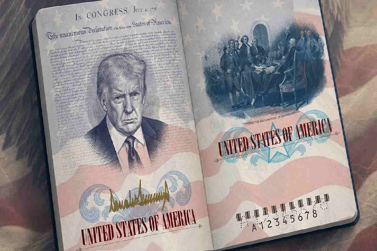 அமெரிக்க கடவுச்சீட்டில் இடம்பிடித்த ட்ரம்ப் | Trumps Image To Appear On Us Passports