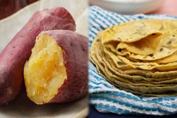 குழந்தைகளுக்கு பிடித்த சர்க்கரை வள்ளிக்கிழங்கு சப்பாத்தி: எப்படி செய்வது?