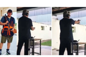 என்னம்மா ஷூட் பன்றாரு! துப்பாக்கி சுடும் பயிற்சியில் தல அஜித்! இணையத்தை கலக்கும் புதிய வீடியோ