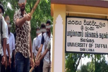 யாழ் பல்கலை மாணவன் மீது கோரத் தாக்குதல்!