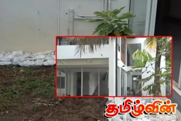 கந்தானை வீட்டில் தோட்ட அலங்காரமாக ஐஸ் இரசாயனங்கள்