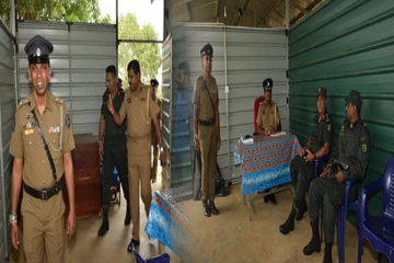 மட்டக்களப்பு மயிலத்தமடு மாதவனை பகுதியில் புதிய பொலிஸ் சோதனைச்சாவடி (Photos)