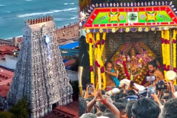 ஆவணி திருவிழா: வெற்றிவேர் சப்பரத்தில் எழுந்தருளிய திருச்செந்தூர் முருகன்