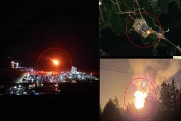 ஐரோப்பிய நாடுகளை பழிவாங்க...பல மில்லியன் மதிப்புள்ள எரிவாயுவை எரிக்கும் ரஷ்யா: வெளியாகியுள்ள செயற்கைக்கோள் புகைப்படம்