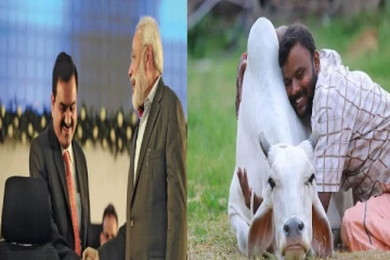 அதானியை மோடி அணைப்பார் .. மக்கள் பசுவை அணைக்க வேண்டும் இதுவல்லவோ அரசு : சு.வெங்கடேசன் எம்.பி கிண்டல்