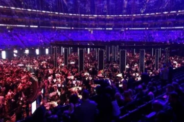 4000 பேருடன் பிரமாண்டமாக நடக்கும் இசை விருது விழா!