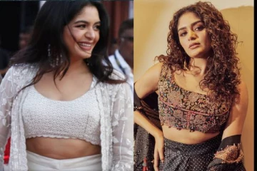 நடிச்சது ரெண்டே படம்!! கிளாமர் லுக்கிற்கு மாறிய சங்கர் மகள் அதிதி சங்கர்..